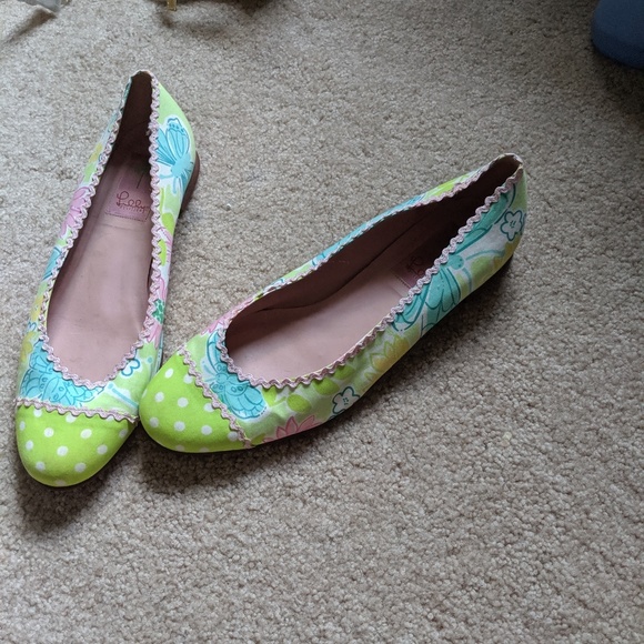 Lilly Pulitzer Flats - Picture 3 of 7